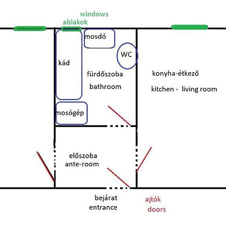 Aha Apartment Debrecen Bagian luar foto